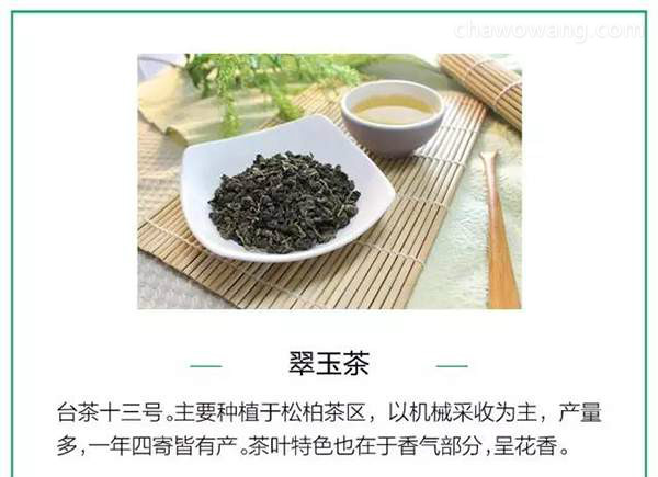 一篇文章读懂乌龙茶产地，品种以及分类（台湾篇）